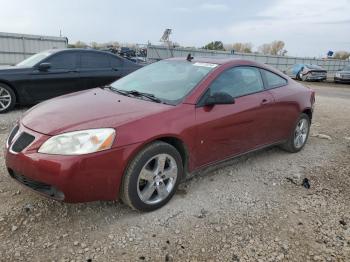  Salvage Pontiac G6