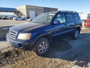  Salvage Toyota Highlander