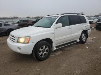  Salvage Toyota Highlander