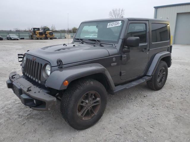  Salvage Jeep Wrangler