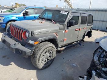  Salvage Jeep Wrangler