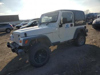  Salvage Jeep Wrangler