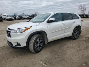  Salvage Toyota Highlander