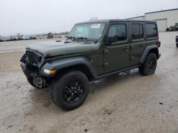  Salvage Jeep Wrangler