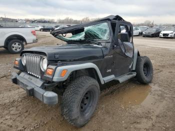  Salvage Jeep Wrangler