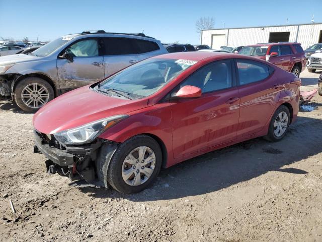  Salvage Hyundai ELANTRA