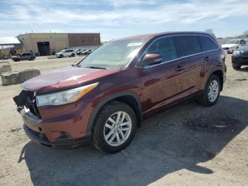  Salvage Toyota Highlander