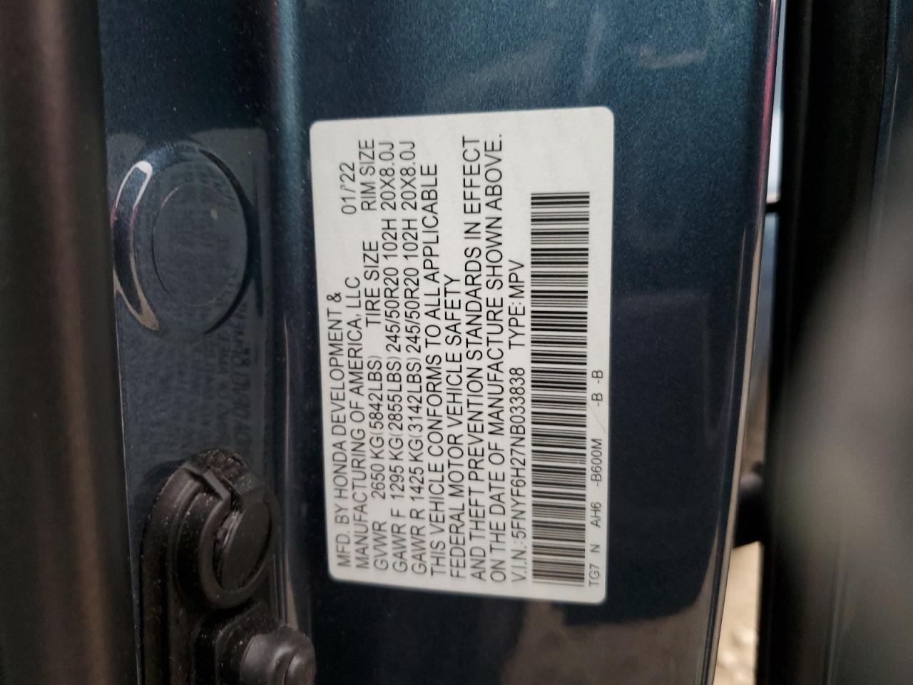 Honda Pilot Se Image 9