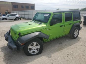  Salvage Jeep Wrangler