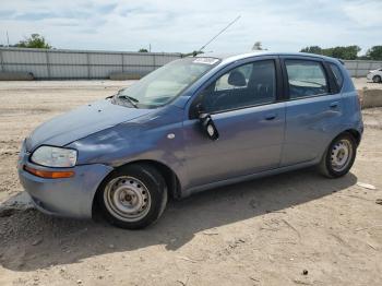  Salvage Chevrolet Aveo
