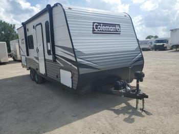  Salvage Coleman Travel Tra