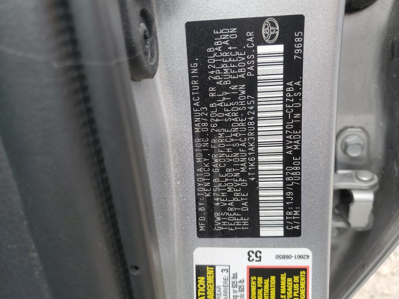 Toyota Camry Xse Image 6