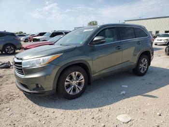 Salvage Toyota Highlander