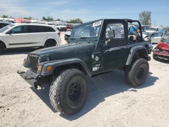  Salvage Jeep Wrangler