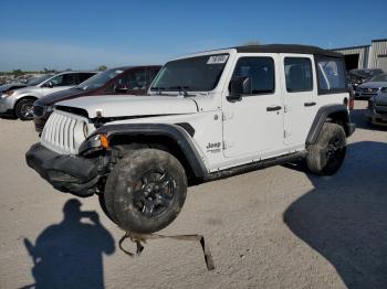  Salvage Jeep Wrangler