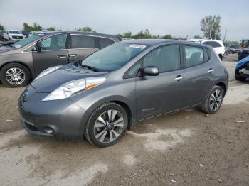  Salvage Nissan LEAF