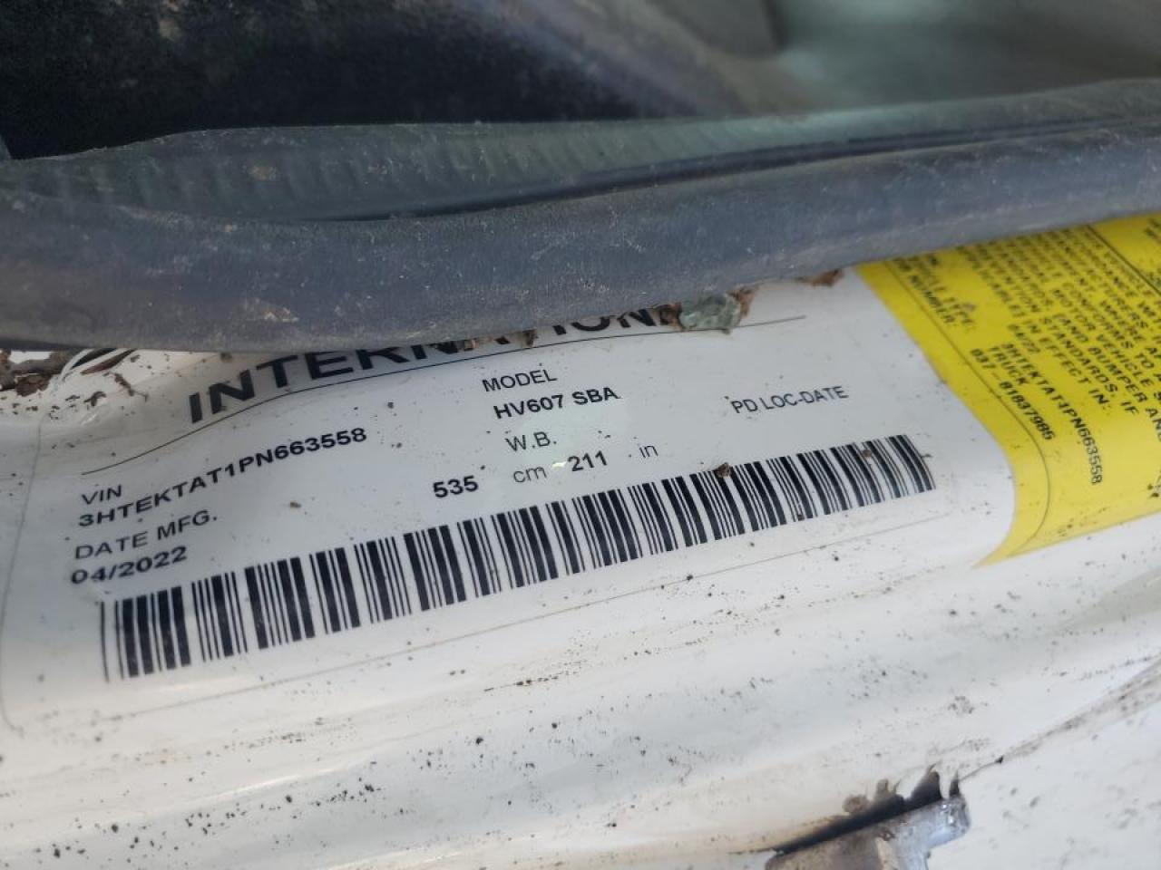 International Hv607 Image 9