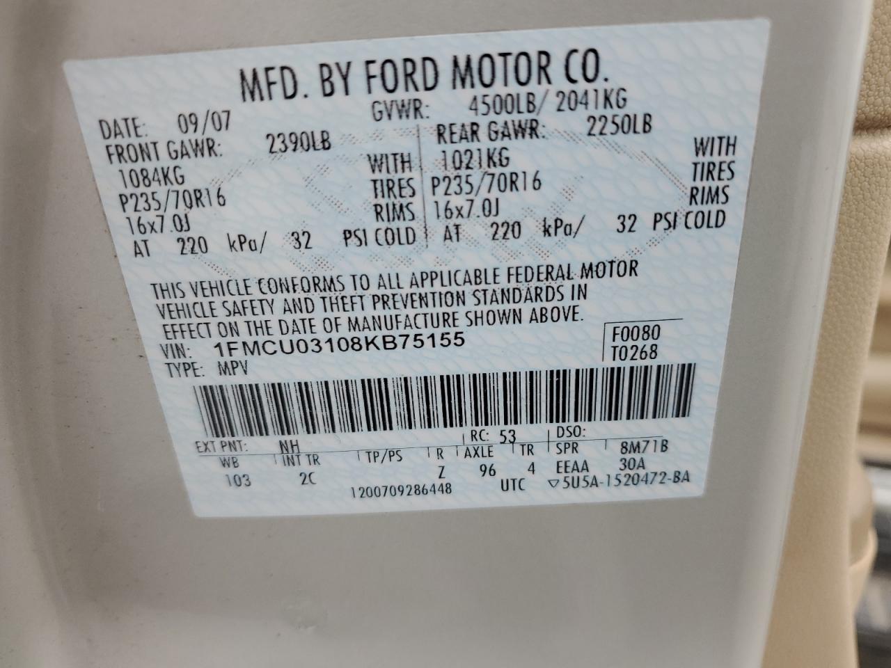 Ford Escape Xlt Image 9