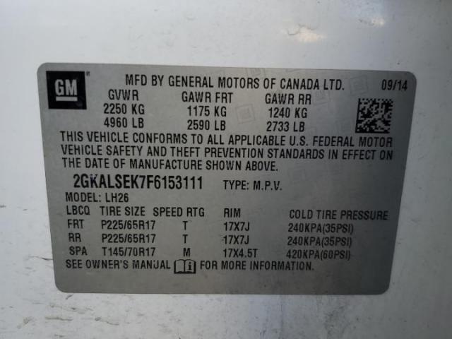 GMC Terrain Slt Image 9