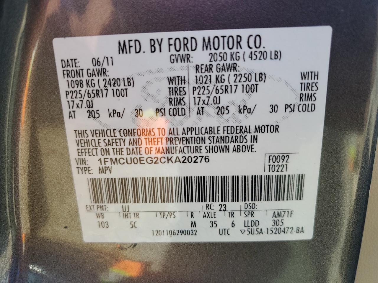 Ford Escape Limited Image 12