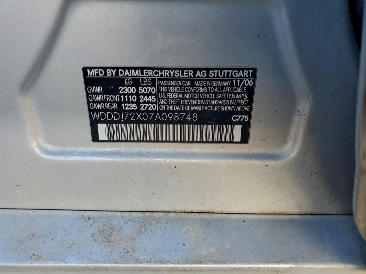 Mercedes-Benz Cls-class 550 Image 8