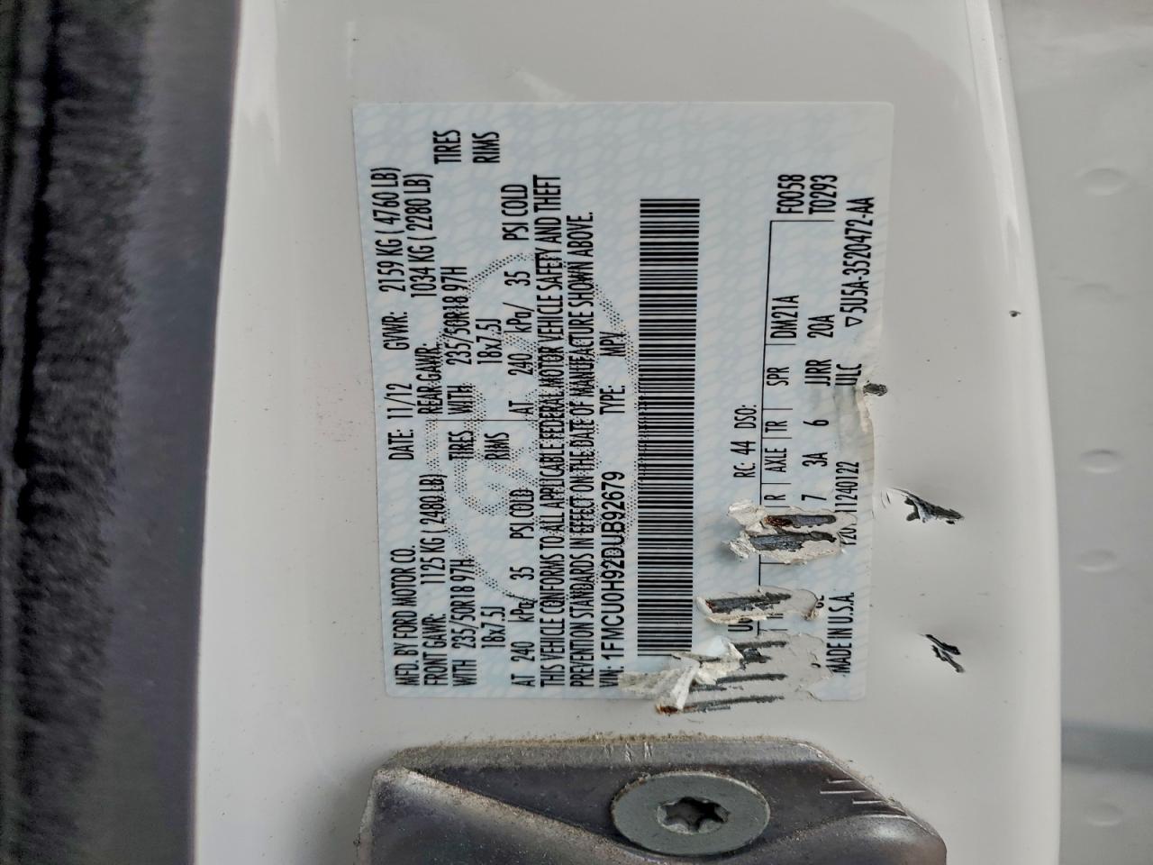 Ford Escape Sel Image 13