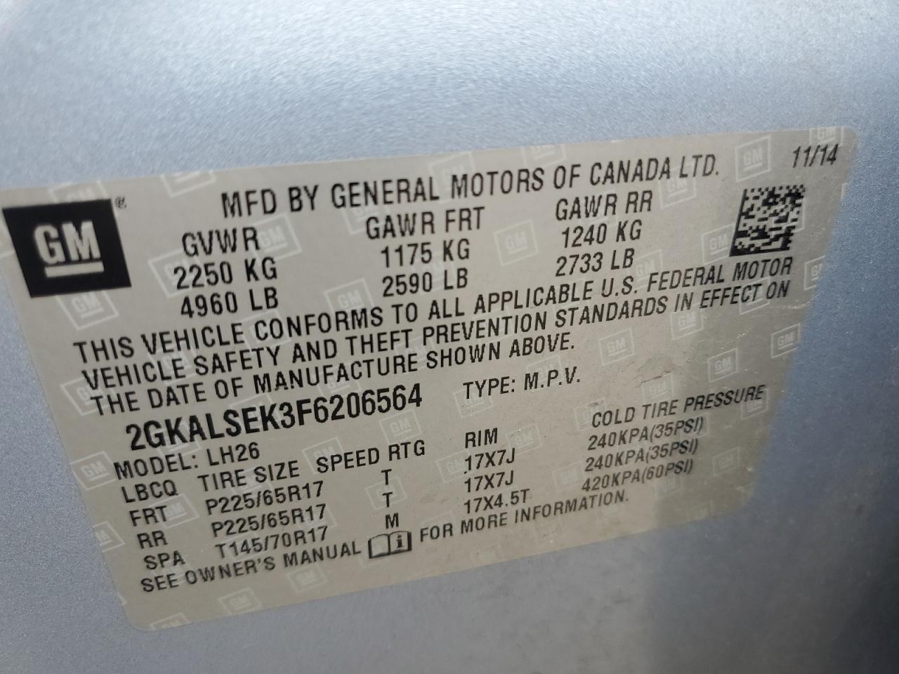 GMC Terrain Slt Image 4