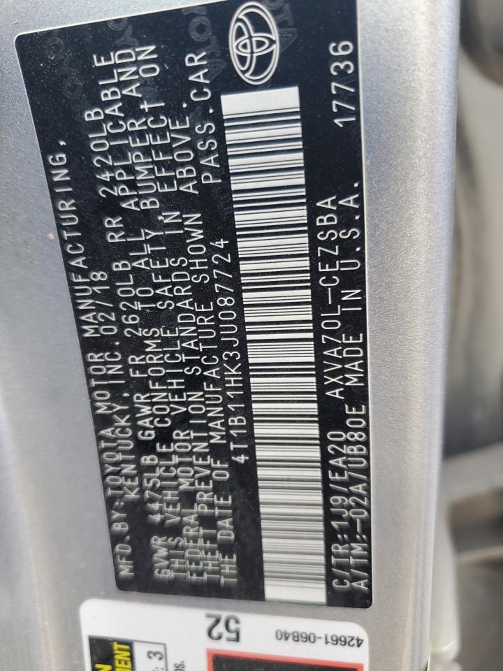 Toyota Camry L Image 3