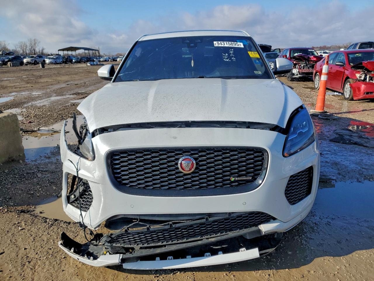 Jaguar Etype Checkered Flag Image 12