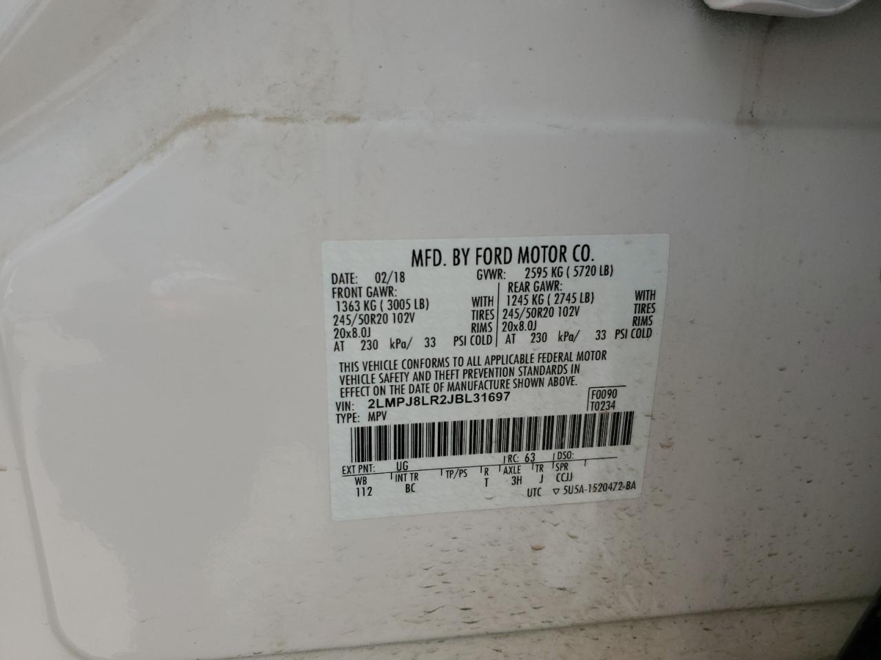 Lincoln MKX Reserve Image 12