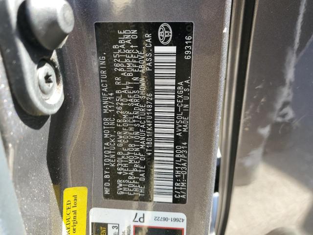 Toyota Camry Hybrid Image 4