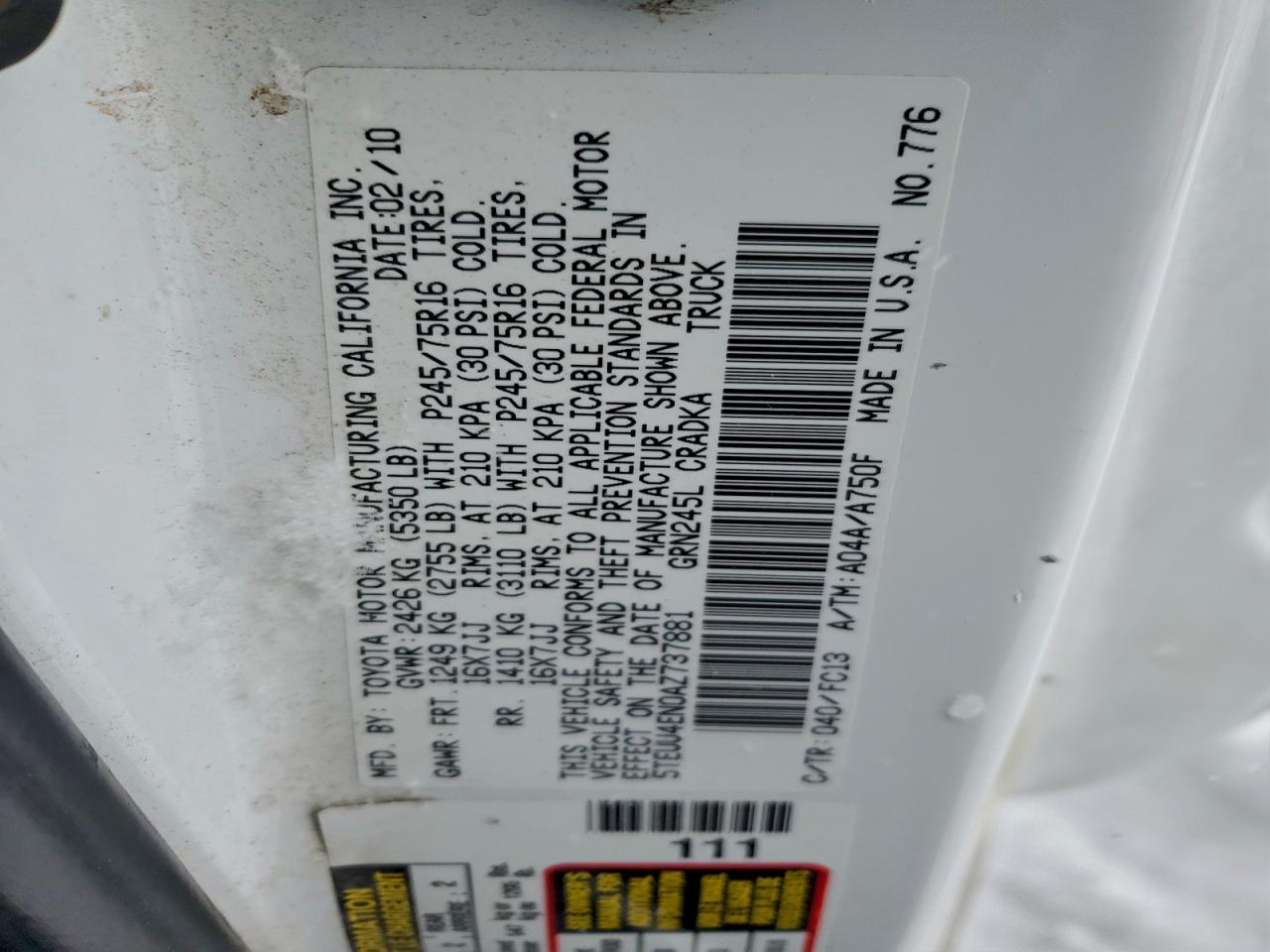 Toyota Tacoma Access Cab Image 8