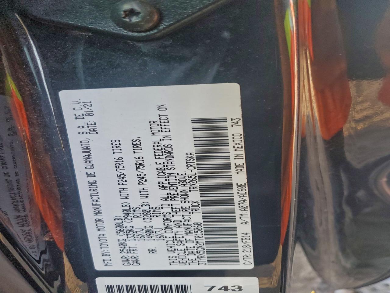 Toyota Tacoma Access Cab Image 6