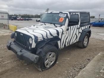  Salvage Jeep Wrangler
