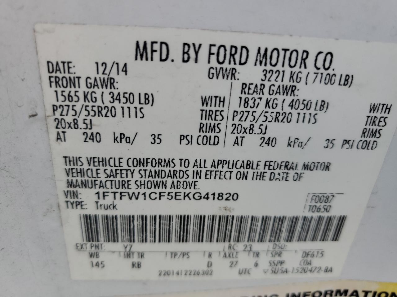 Ford F-150 Supercrew Image 12
