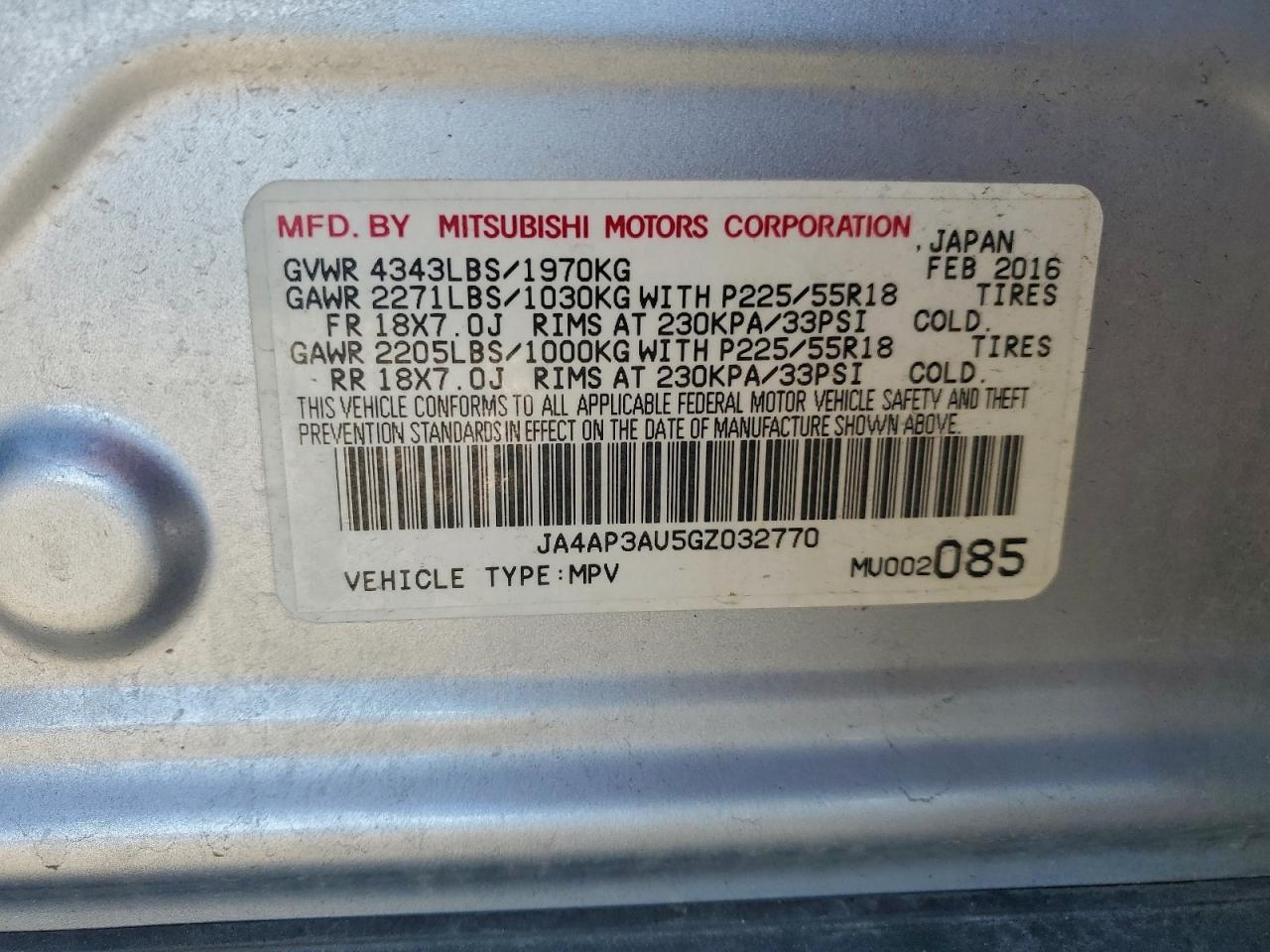 Mitsubishi Outlander Es Image 5