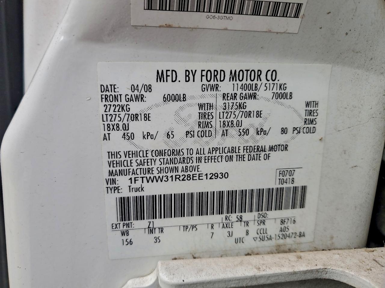 Ford F-350 Srw Super Duty Image 6