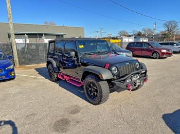  Salvage Jeep Wrangler