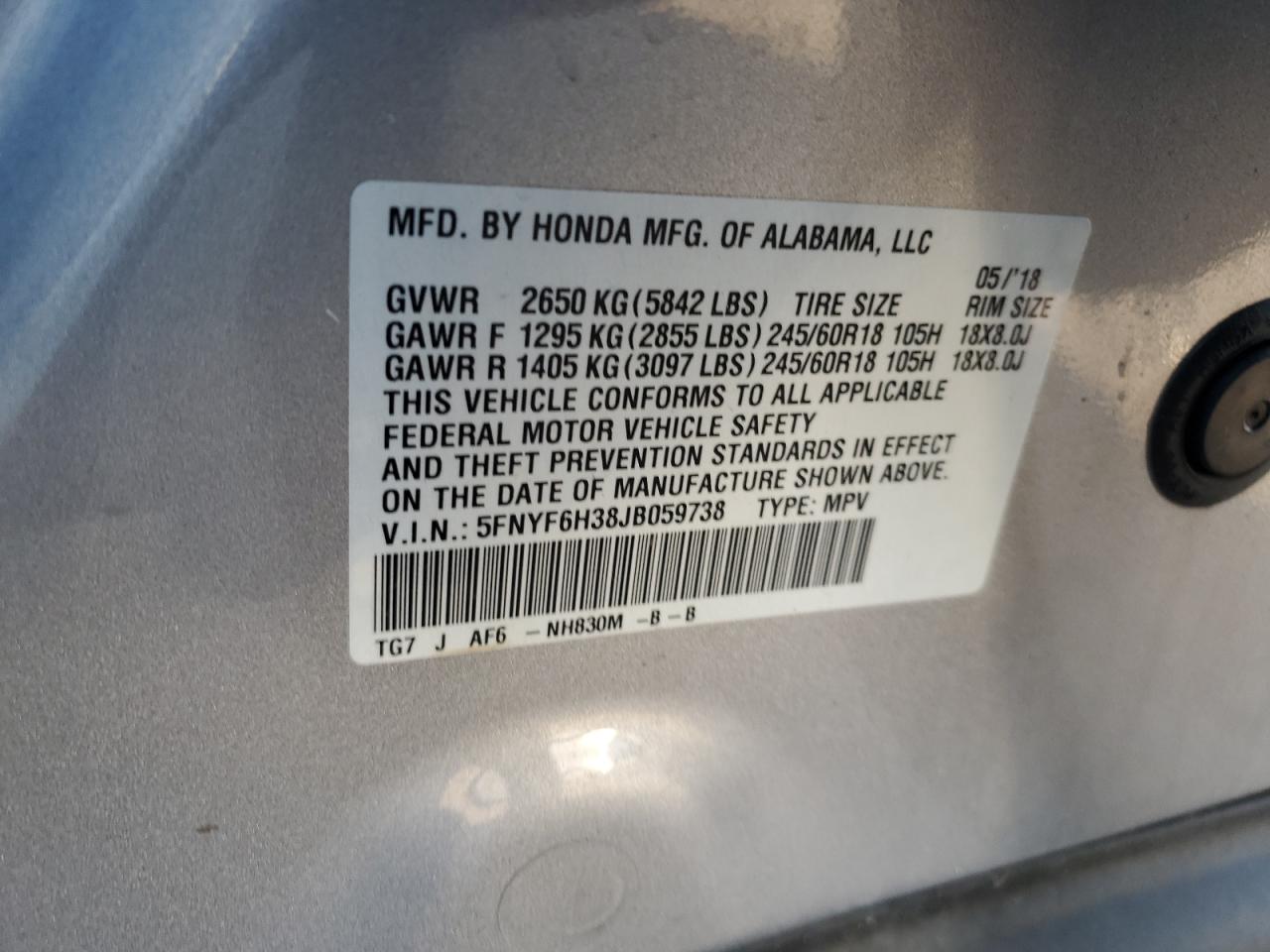 Honda Pilot Ex Image 11