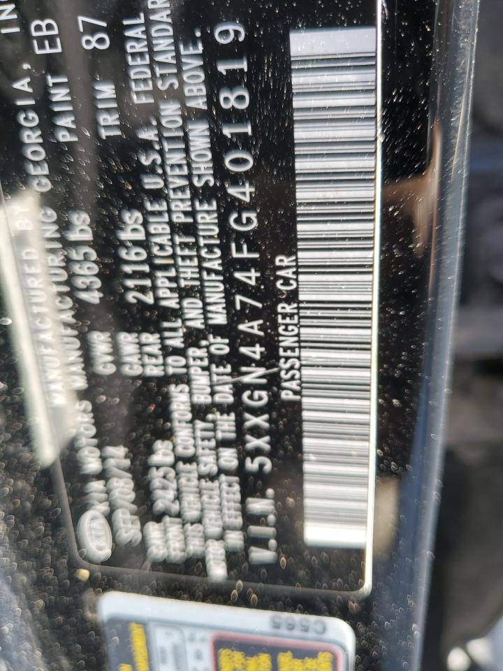 Kia Optima Ex Image 5