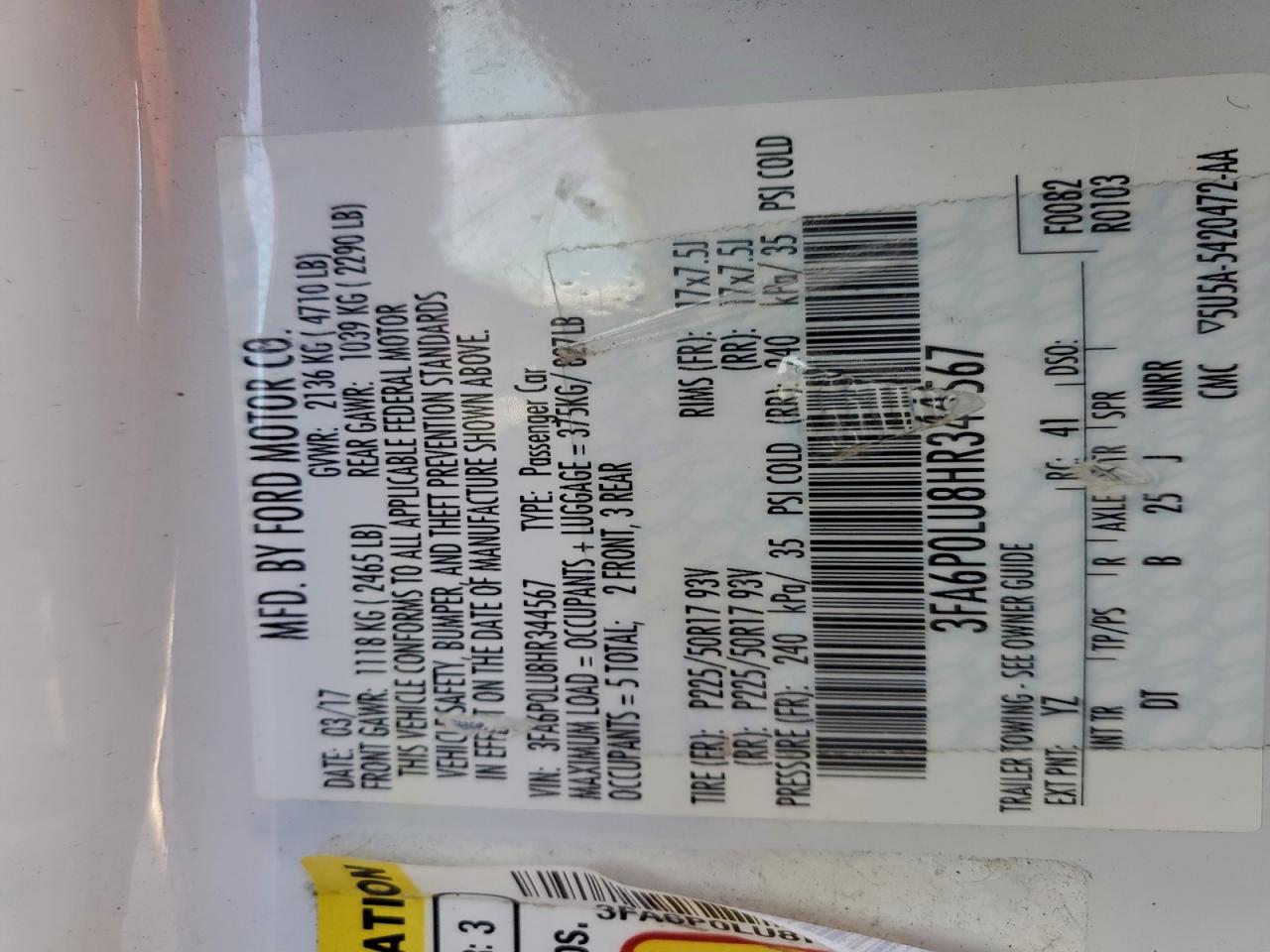 Ford Fusion Se Hybrid Image 10