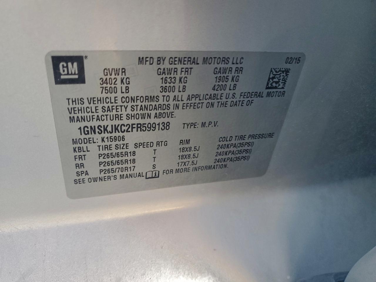 Chevrolet Suburban K1500 Lt Image 8