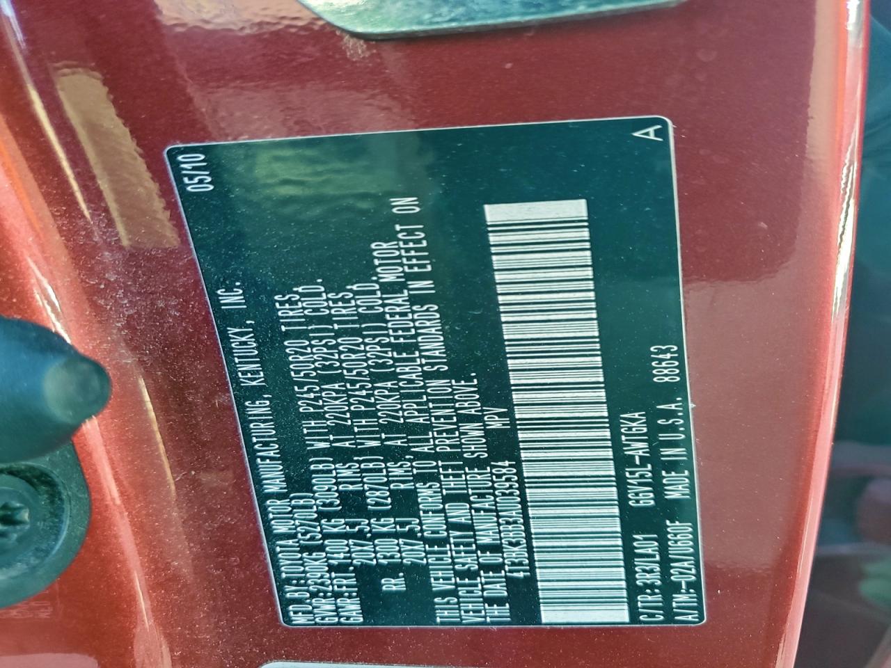 Toyota Venza Image 9