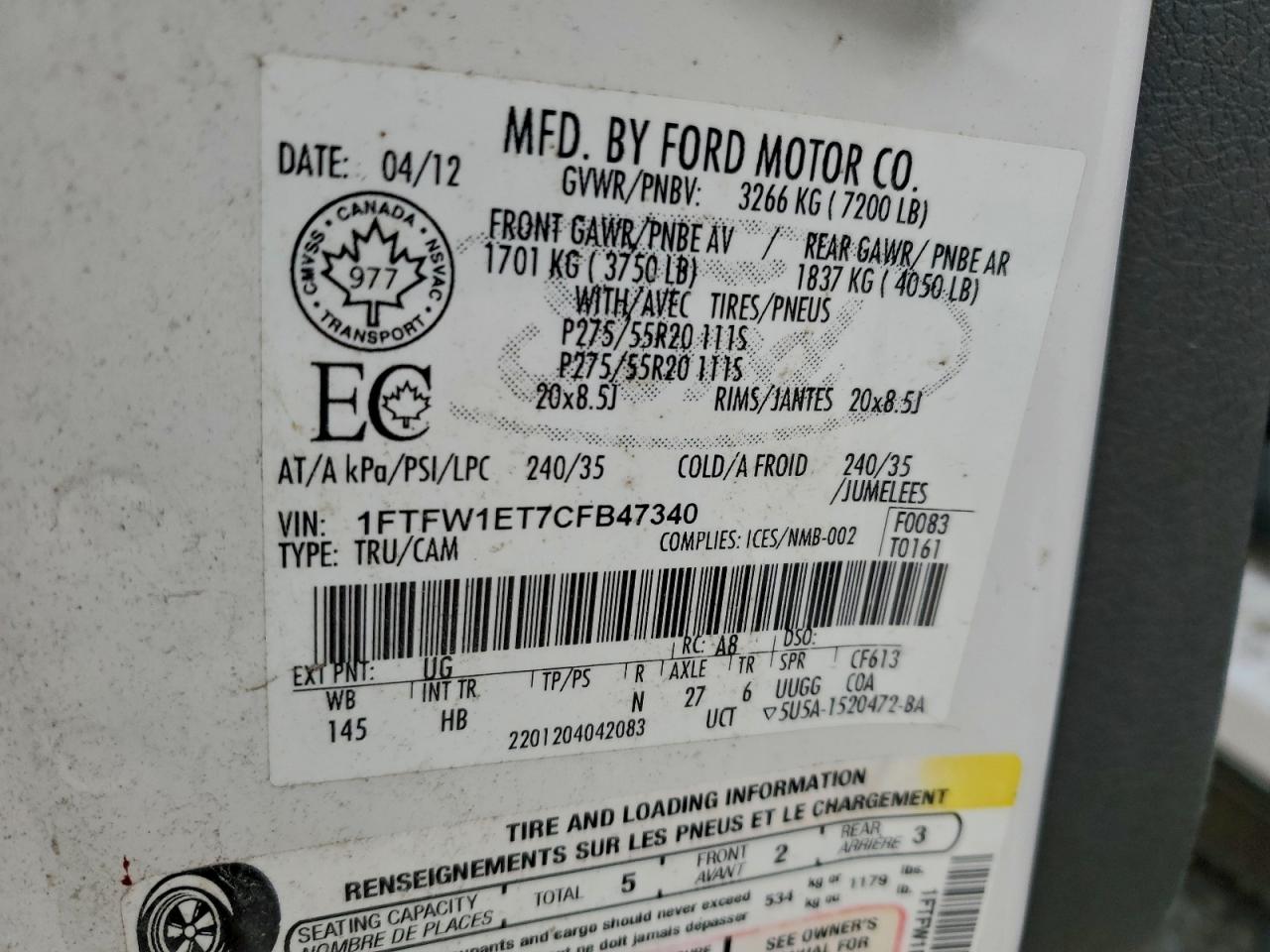 Ford F-150 Supercrew Image 7