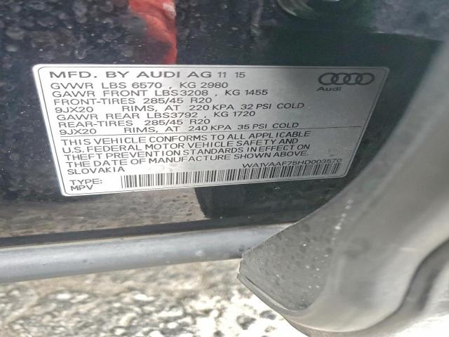 Audi Q7 Prestige Image 11