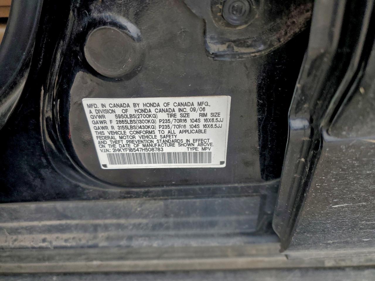 Honda Pilot Exl Image 11