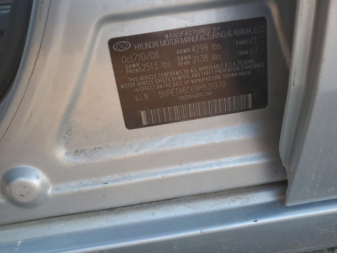 Hyundai SONATA Gls Image 10