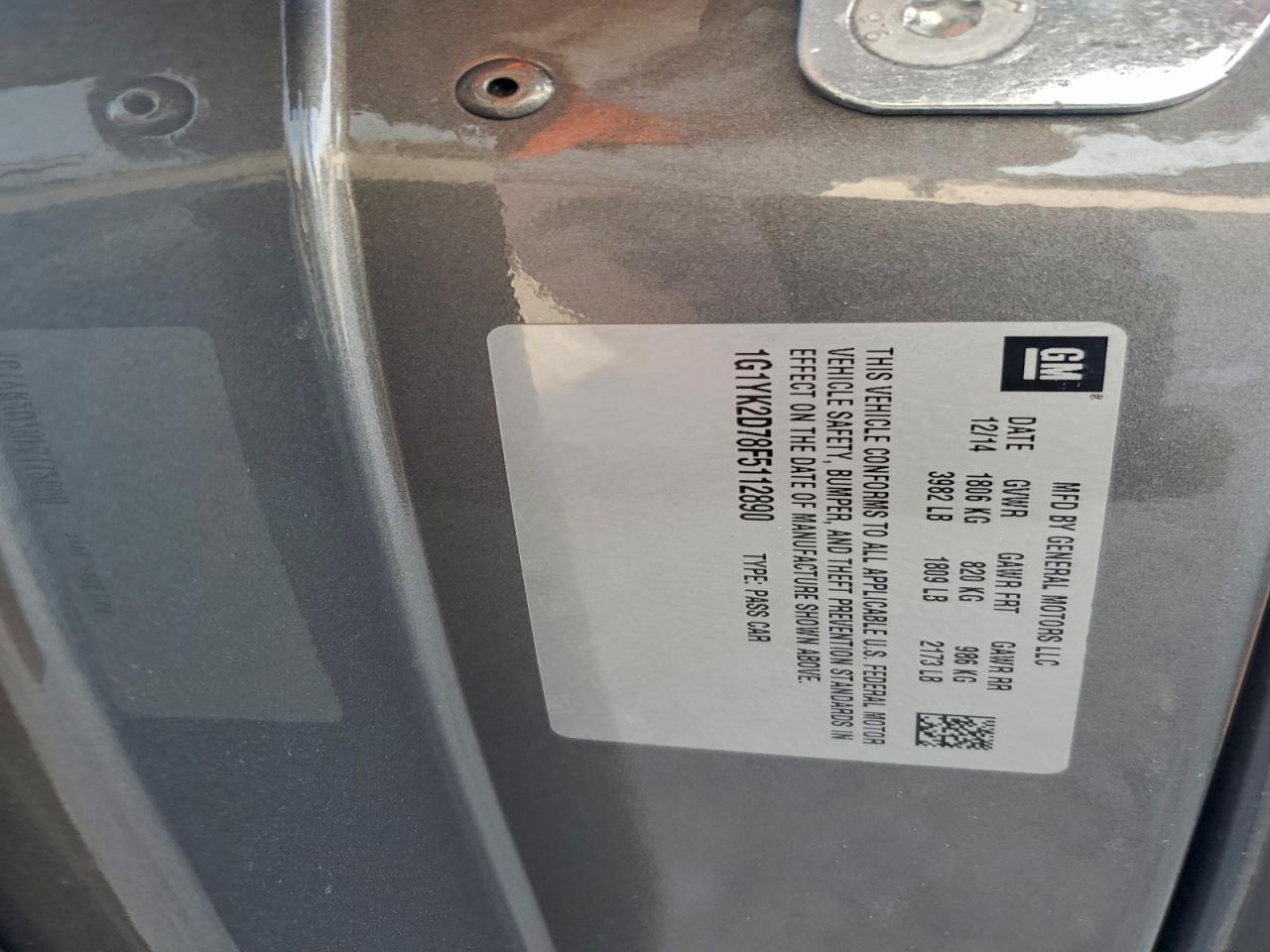 Chevrolet Corvette Stingray Z51 2lt Image 11