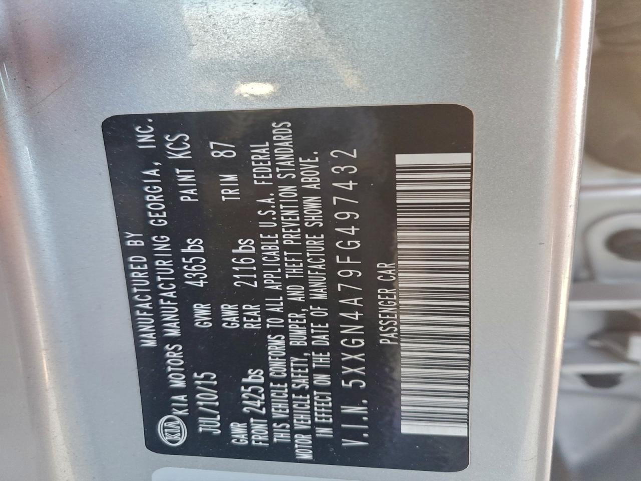 Kia Optima Ex Image 8