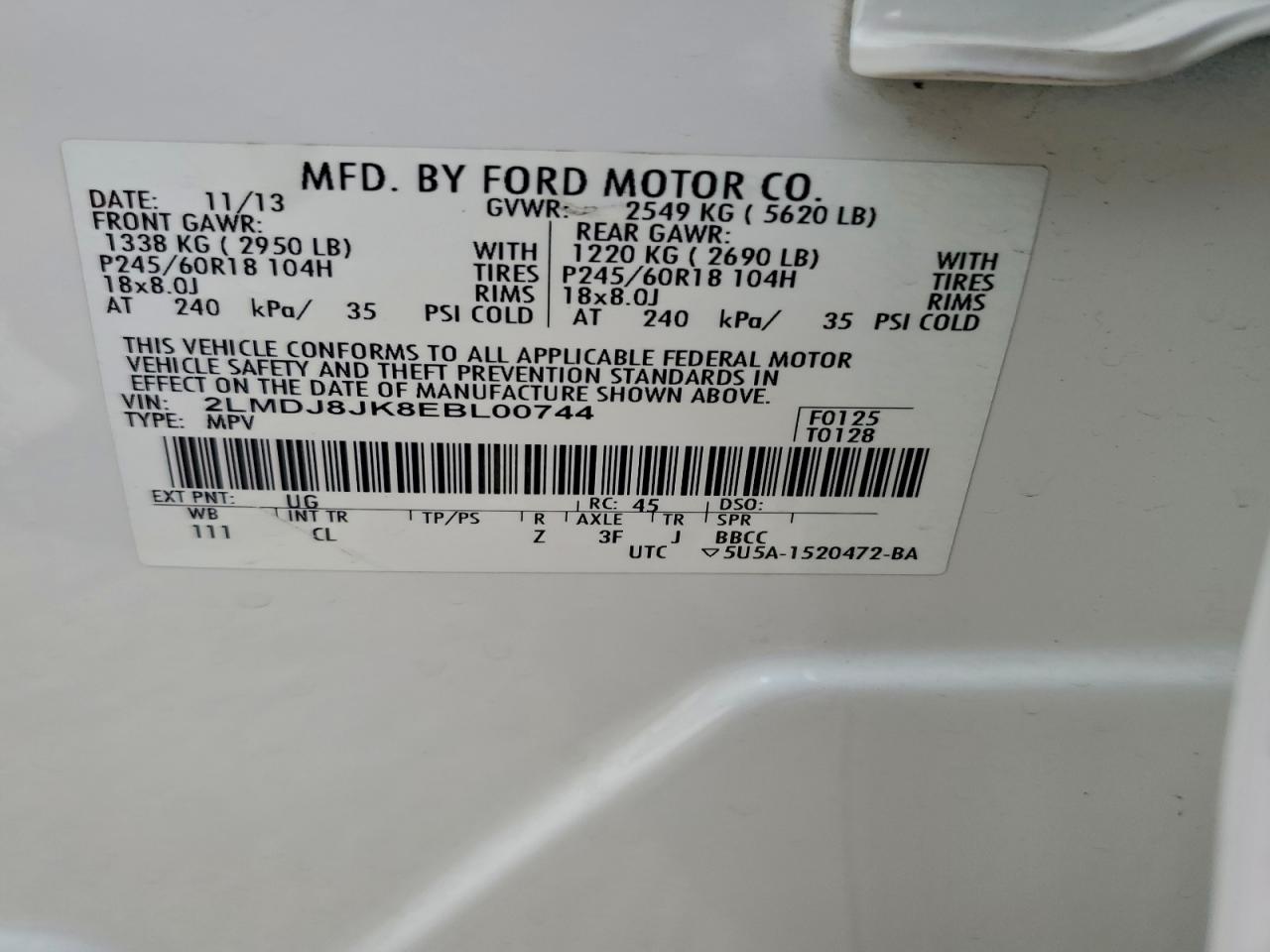 Lincoln MKX Image 10